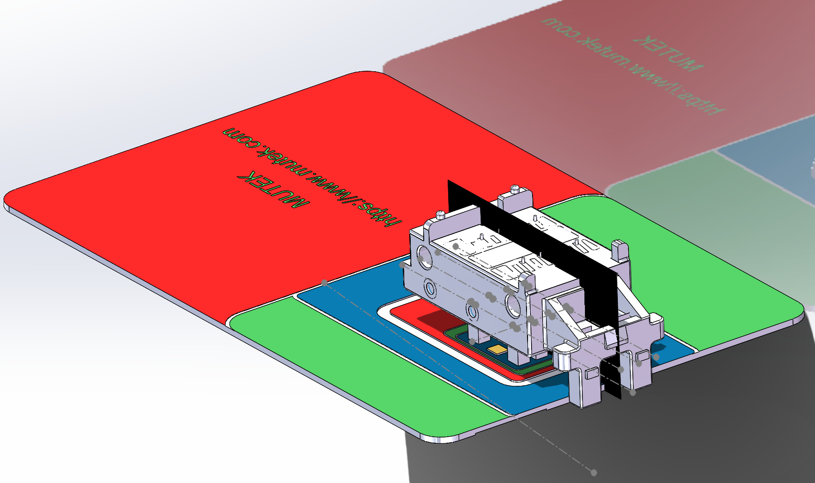 Contact IC Pin Assembly with IC Card Connector